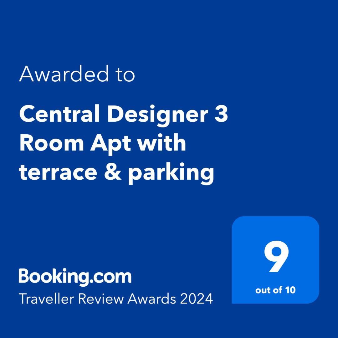 Designer 3 With Terrace & Parking Appartement
